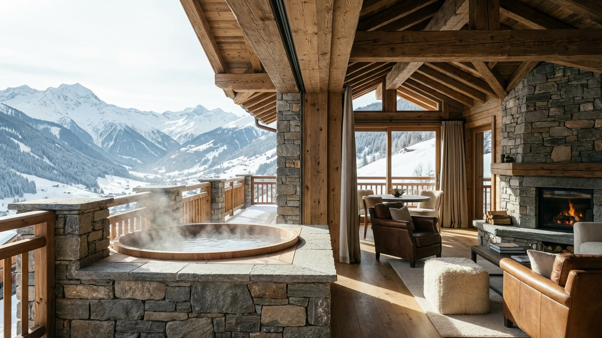 Hotels with a hot tub on the balcony
